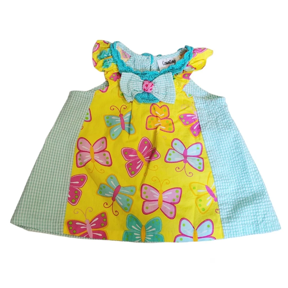 Vintage colorful butterfly